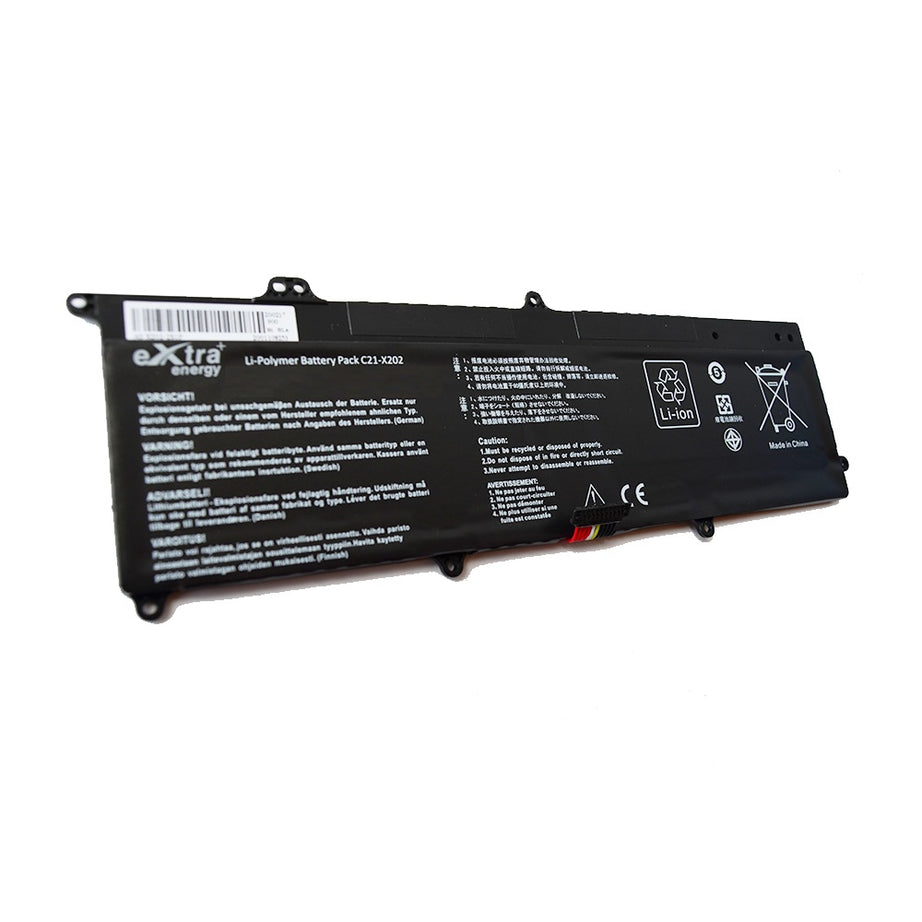 Baterie laptop Asus X201E F201E VivoBook F202E Q200E S200E X202E, 2 celule, 4000mAh, 7.4V, Li-Polymer