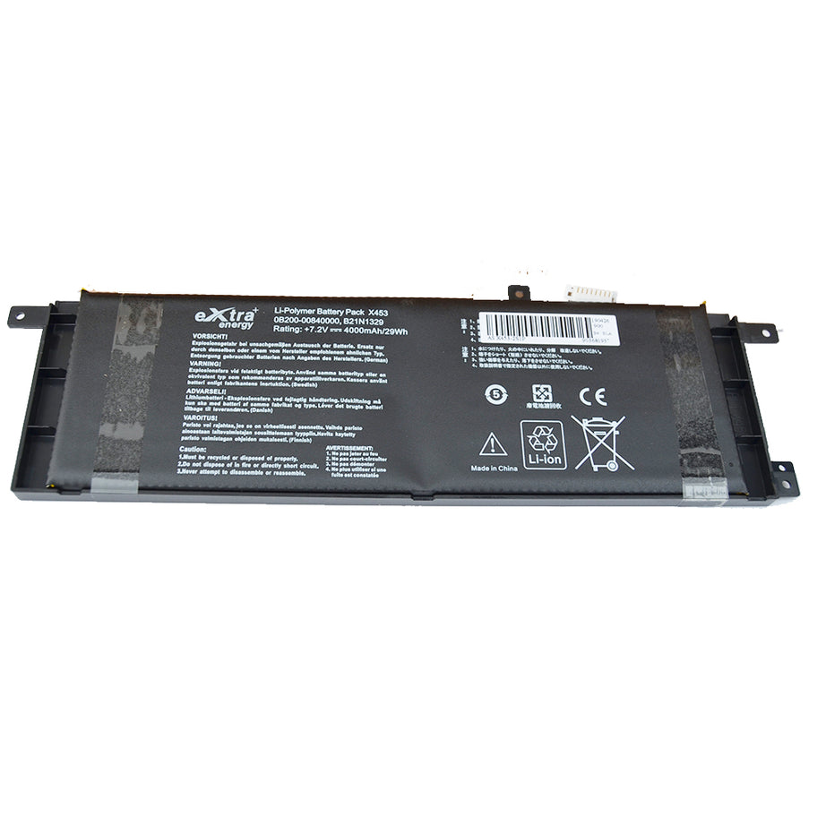 Baterie laptop Asus X453 X553 X553M X553MA F553 F553M F553MA B21N1329, 2 celule, 4000mAh, 7.2V, Li-Polymer
