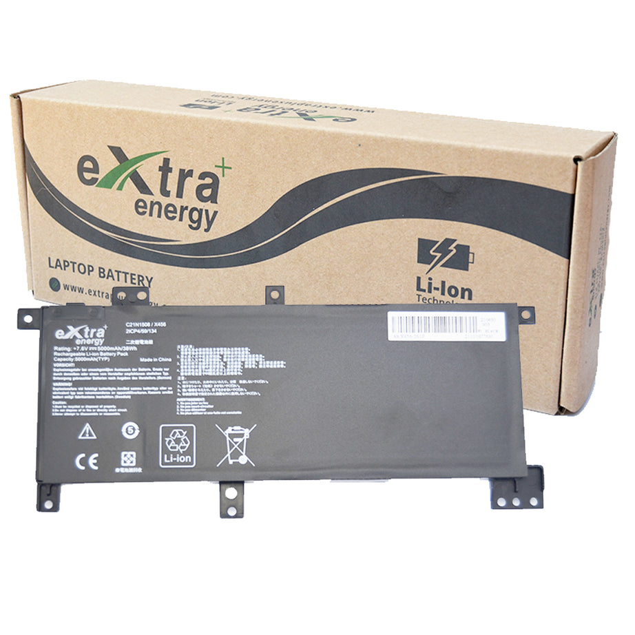 Baterie laptop Asus X456 X456UA X456UA1A C21N1508 0B200-01740000, 2 celule, 5000mAh, 7.6V, Li-Polymer