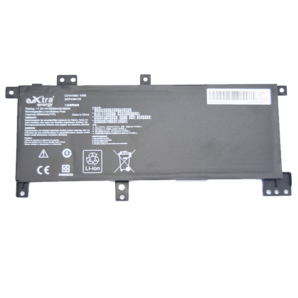 Baterie laptop Asus X456 X456UA X456UA1A C21N1508 0B200-01740000, 2 celule, 5000mAh, 7.6V, Li-Polymer