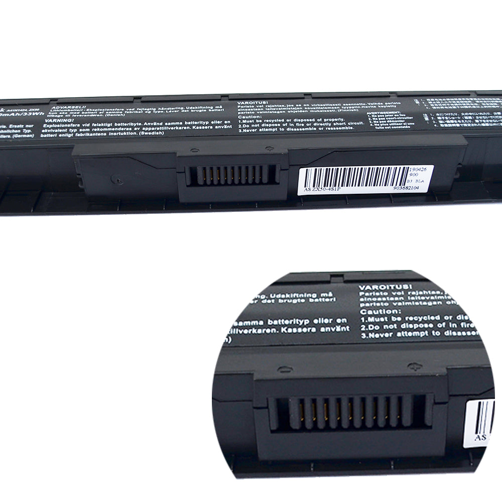 Baterie laptop Asus GL552 GL552J GL552JX GL552V GL552VW GL552VX Z, 4 celule, 2200mAh, 15V, Li-Ion