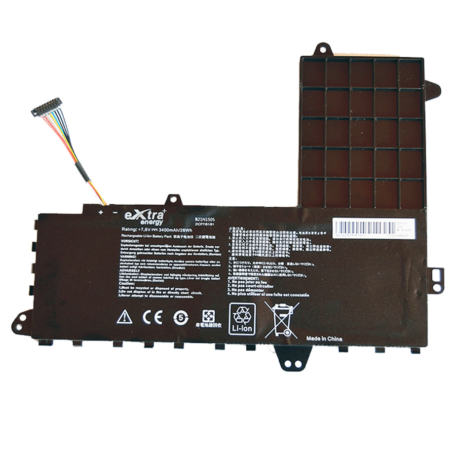 Baterie laptop Asus E402S E402SA E502S B21N1505, 2 celule, 3400mAh, 7.6V, Li-Polymer