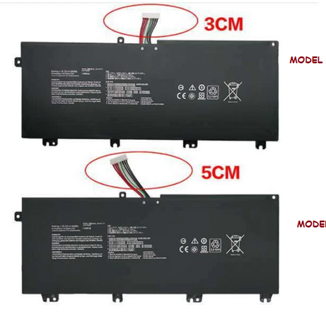 Baterie laptop Asus ROG Strix GL503VM GL503VD GL703GE GL703VD GL703VM GL503G GL503GE FX503VM FX63VD FX705DD B41N1711 model A, 4 celule, 4150mAh, 15.2V, Li-Polymer