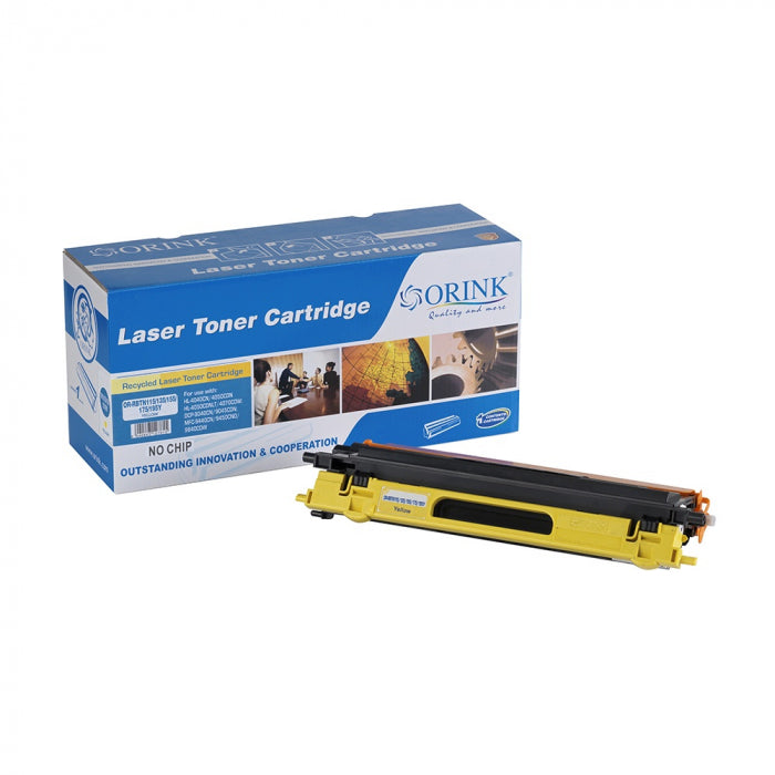 Toner compatibil Brother TN115, TN135, TN155, TN175, Galben, 4000 pagini