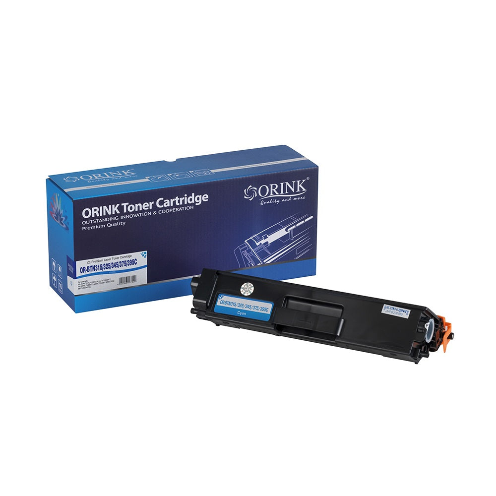 Toner compatibil Brother TN315, TN325, TN345, TN375, Cyan, 3500 pagini