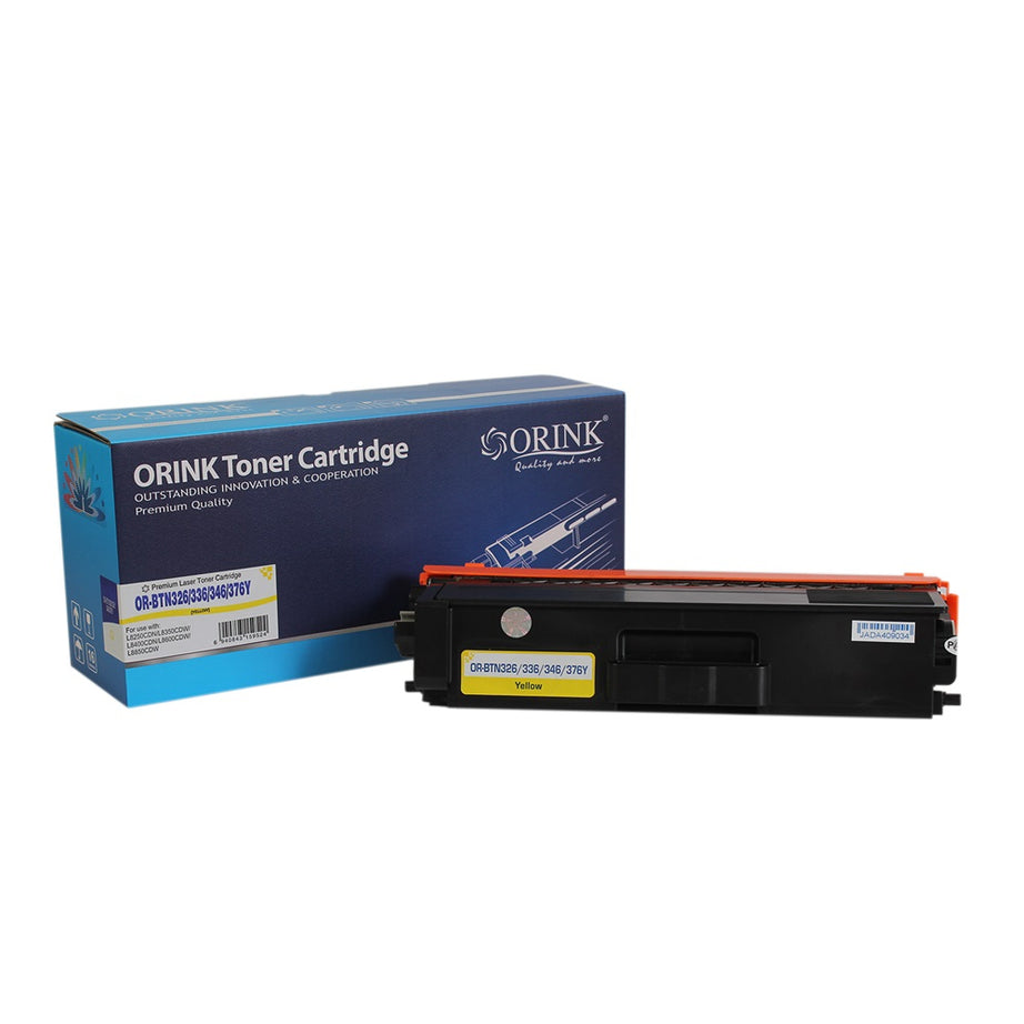 Toner compatibil Brother TN326, TN336, Galben, 3500 pagini