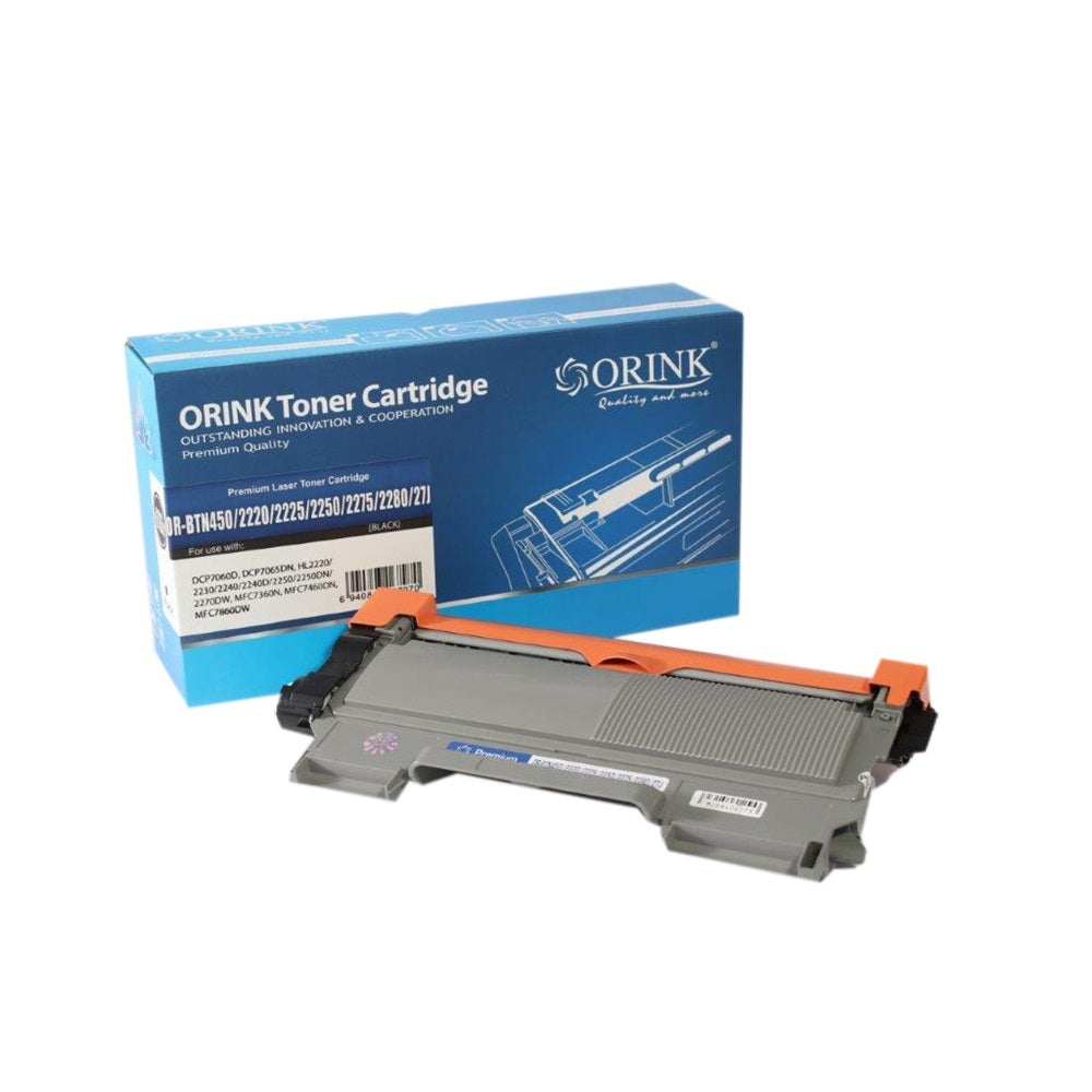 Toner compatibil Brother TN450, TN2220, TN2280, Negru, 2600 pagini
