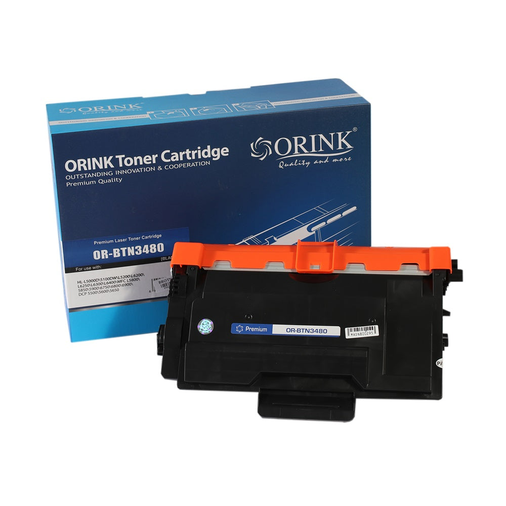 Toner compatibil Brother TN3480, TN850, TN3485, TN3448, Negru, 8000 pagini