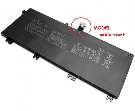 Baterie laptop Asus ROG Strix GL503VM GL503VD GL703GE GL703VD GL703VM GL503G GL503GE FX503VM FX63VD FX705DD B41N1711 model A, 4 celule, 4150mAh, 15.2V, Li-Polymer