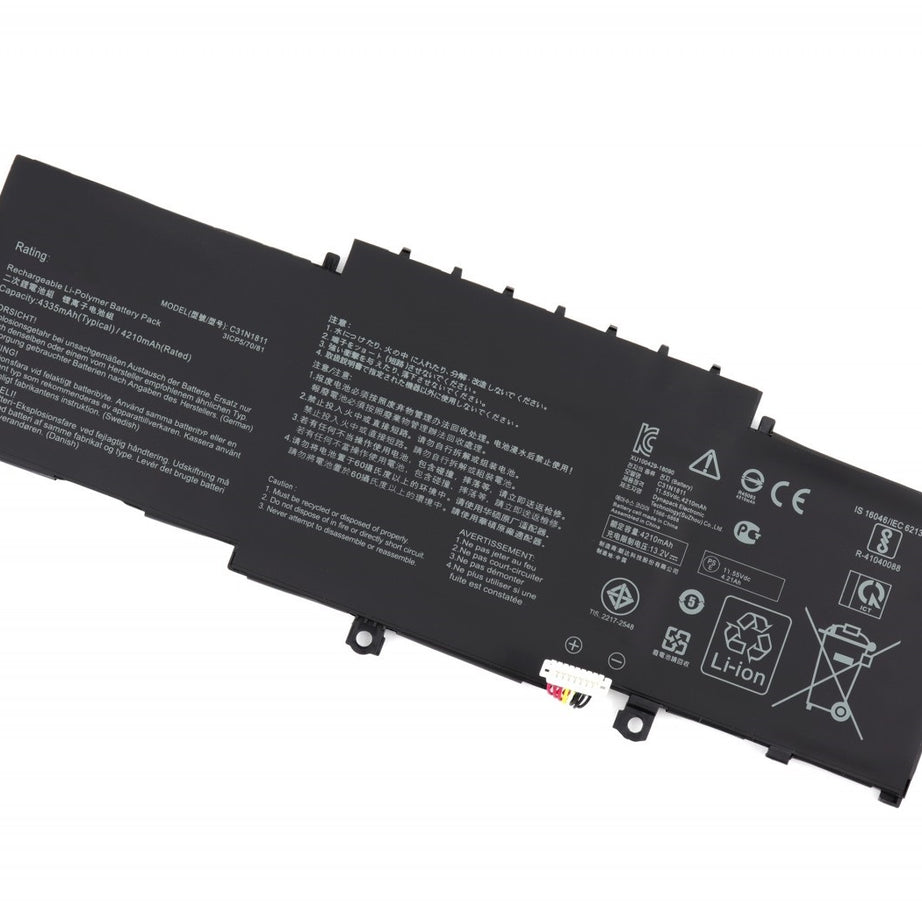 Baterie laptop Asus ZenBook 14 UX433F UX433FA UX433FN UX433FAC C31N1810 C31N1811 type A, 3 celule, 3400mAh, 11.55V, Li-Ion