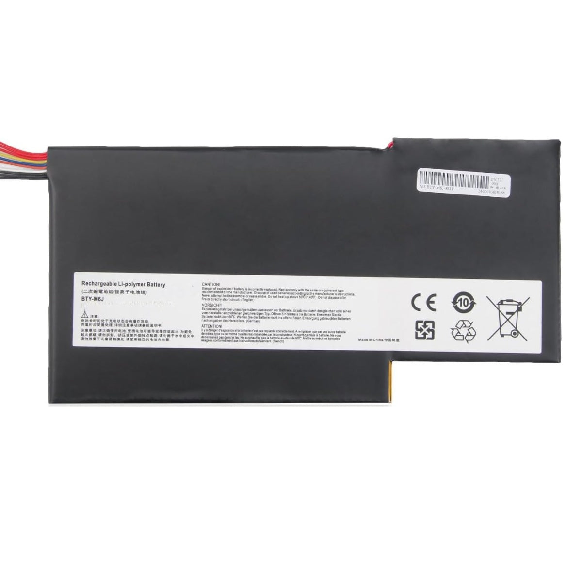 Baterie laptop MSI GS63 GS63VR GS73 GS73VR BTY-M6J BTY-U6J, 3 celule, 5700mAh, 11.1V, Li-Polymer