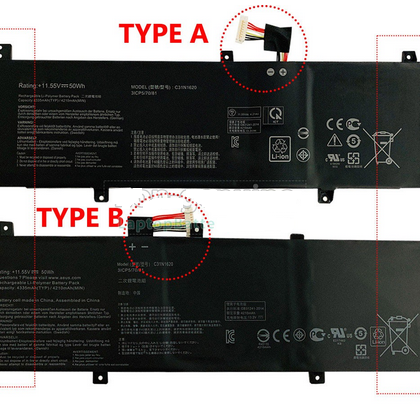 Baterie laptop Asus Zenbook PU404 PU404U PU404F PU404UF P5440U P5440F P5440UF C31N1620 type A, 3 celule, 3400mAh, 11.1V, Li-Polymer