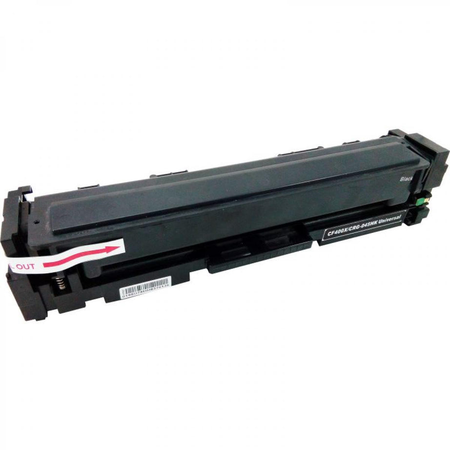 Toner compatibil Canon CRG-045HBK pentru Canon i-SENSYS LBP-611Cn, Canon i-SENSYS LBP-613Cdw și Canon i-SENSYS MF-631Cn, Negru, 2.800 pagini