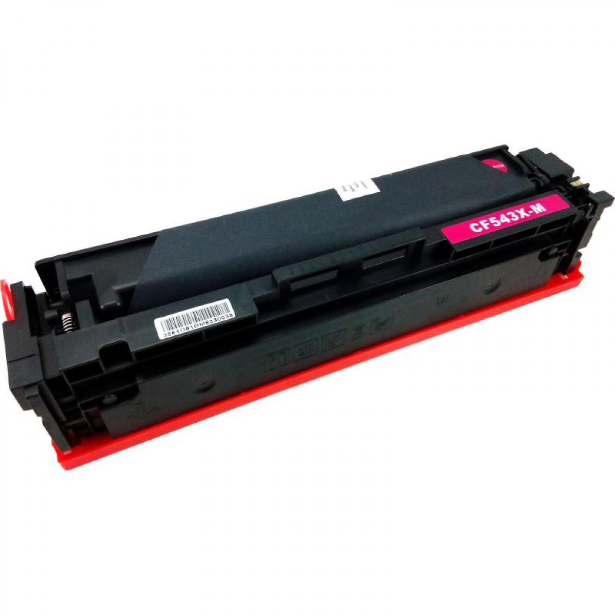 Toner compatibil Premium Economy HP CF543X, HP 203X, CRG054H M, Magenta, 2500 pagini