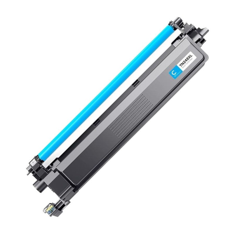 Toner compatibil Brother TN248XLC pentru Brother MFC L3760CDW, Brother L8340CDW și Brother L8390CDW, Cyan, 2.300 pagini