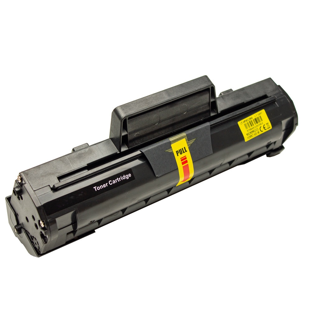 Toner compatibil HP 106A W1106A pentru HP LJ 107a, HP LJ 107w și HP LJ MFP135a, Negru, 1.000 pagini