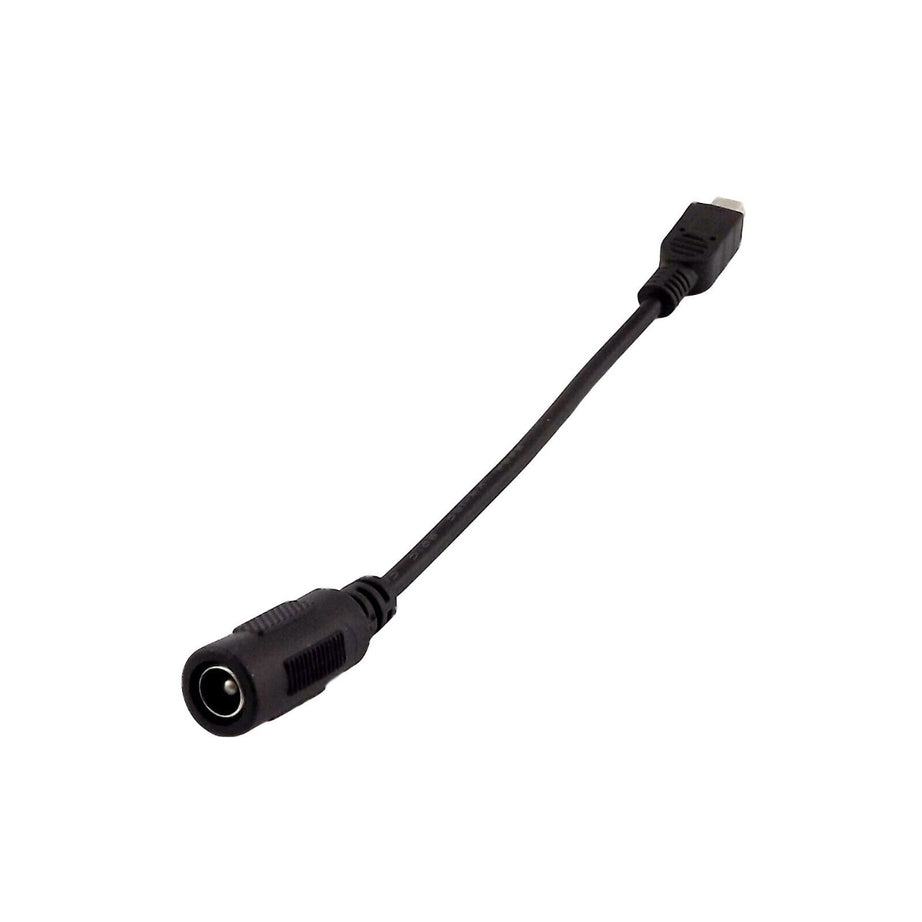 Cablu adaptor Mini USB 5pin male la DC 5.5x2.1 female