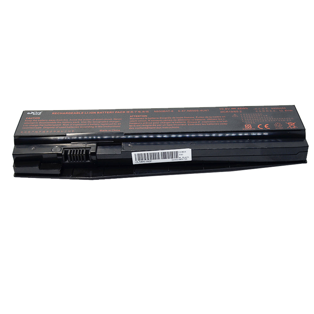 Baterie laptop Clevo N850 N855 N857 N870 N871 N875 Hyperbook N85 N85S N87 N87S N850BAT-6, 6 celule, 4400mAh, 10.8V, Li-Ion