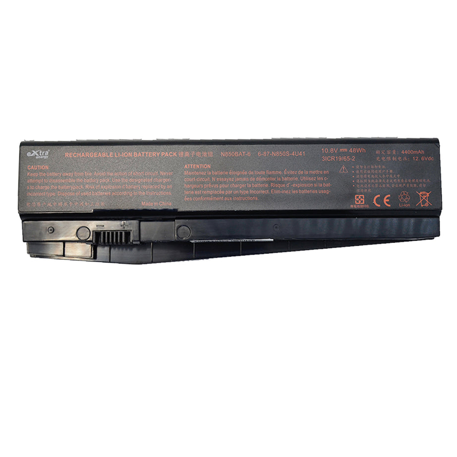 Baterie laptop Clevo N850 N855 N857 N870 N871 N875 Hyperbook N85 N85S N87 N87S N850BAT-6, 6 celule, 4400mAh, 10.8V, Li-Ion