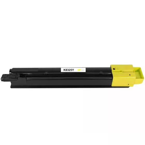 Toner compatibil Kyocera TK-8325Y pentru Kyocera Mita TASKalfa 2551CI, Galben Cyan, 12.000 pagini