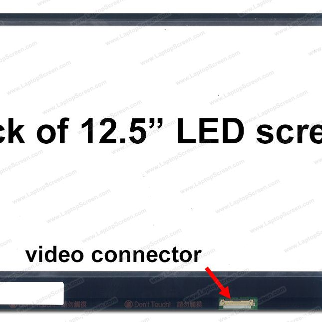 Display laptop 12.5 inch 1366 x 768 HD LED tn B125XTN01.0 30 pini fara prinderi
