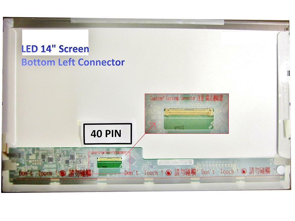 Display laptop 14.0 inch LED 1366 x 768 WXGA HD fara prinderi 40 pini
