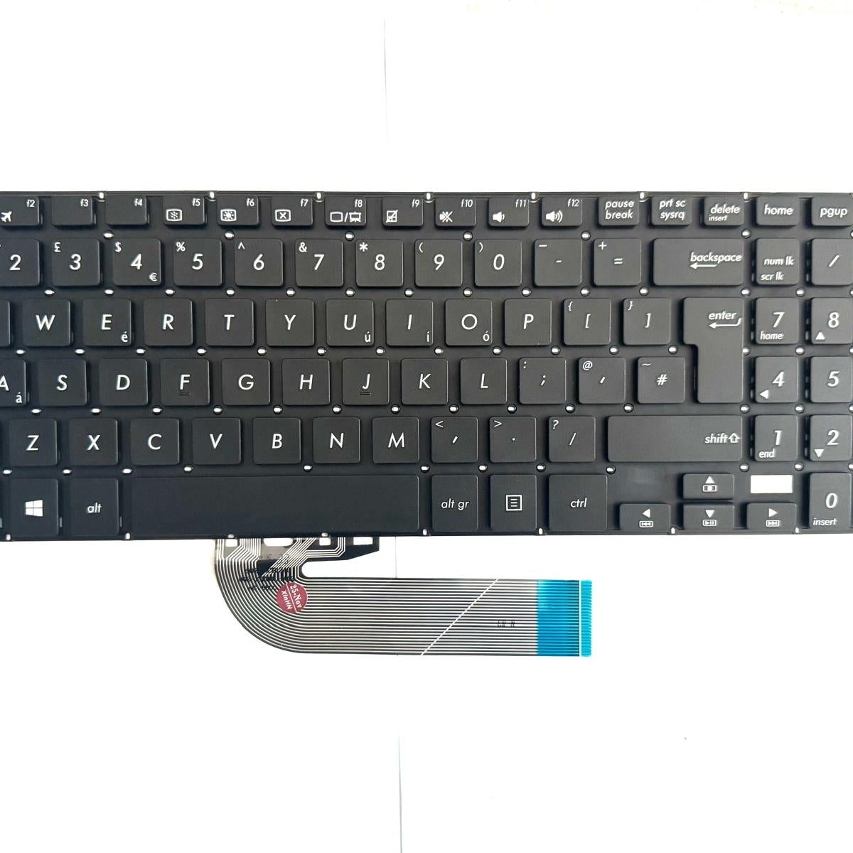 Tastatura laptop pentru Asus TP500 TP500L TP501 TP501U TP501UA TP501UB model UK, UK, fără iluminare, fără NumPad