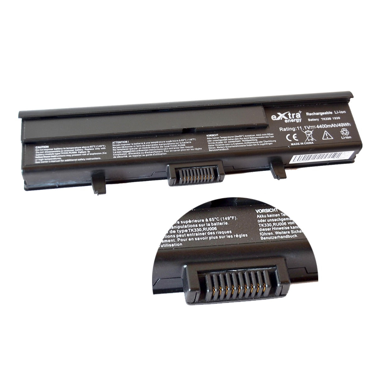 Baterie laptop Dell XPS M1530 1530 TK330 TK369, 6 celule, 4400mAh, 11.1V, Li-Ion