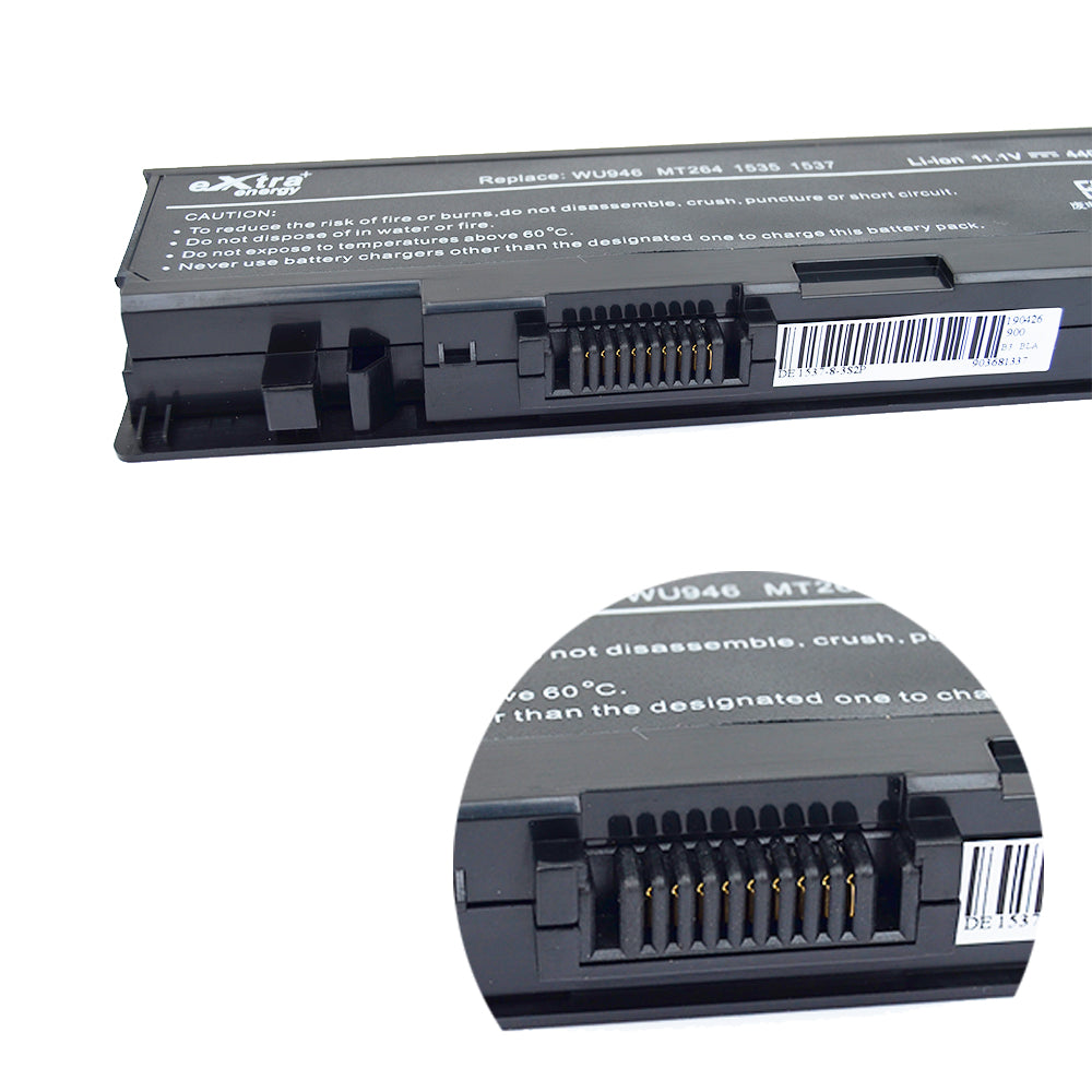 Baterie laptop Dell Studio 1500 1535 1536 1537 1558 WU960, 6 celule, 4400mAh, 11.1V, Li-Ion