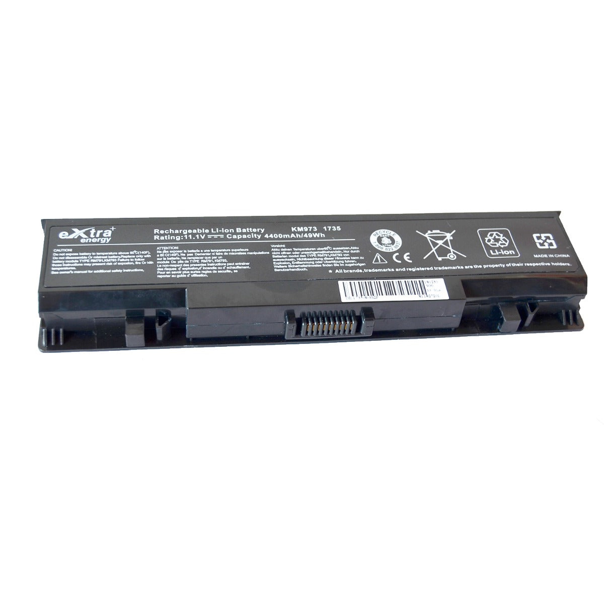 Baterie laptop Dell Studio 1735 1736 1737, 6 celule, 4400mAh, 11.1V, Li-Ion