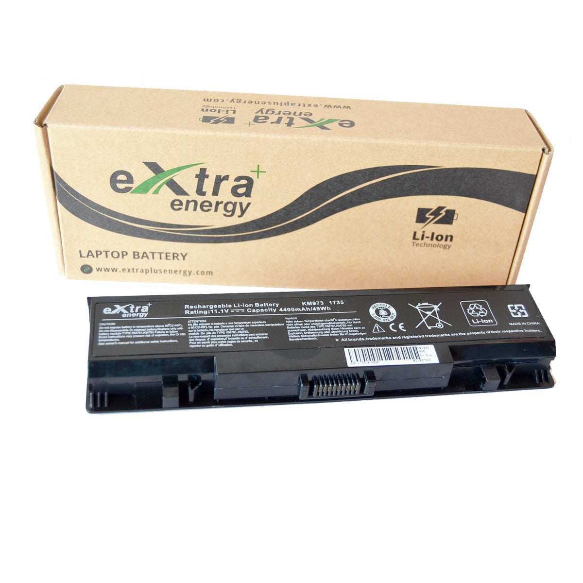 Baterie laptop Dell Studio 1735 1736 1737, 6 celule, 4400mAh, 11.1V, Li-Ion