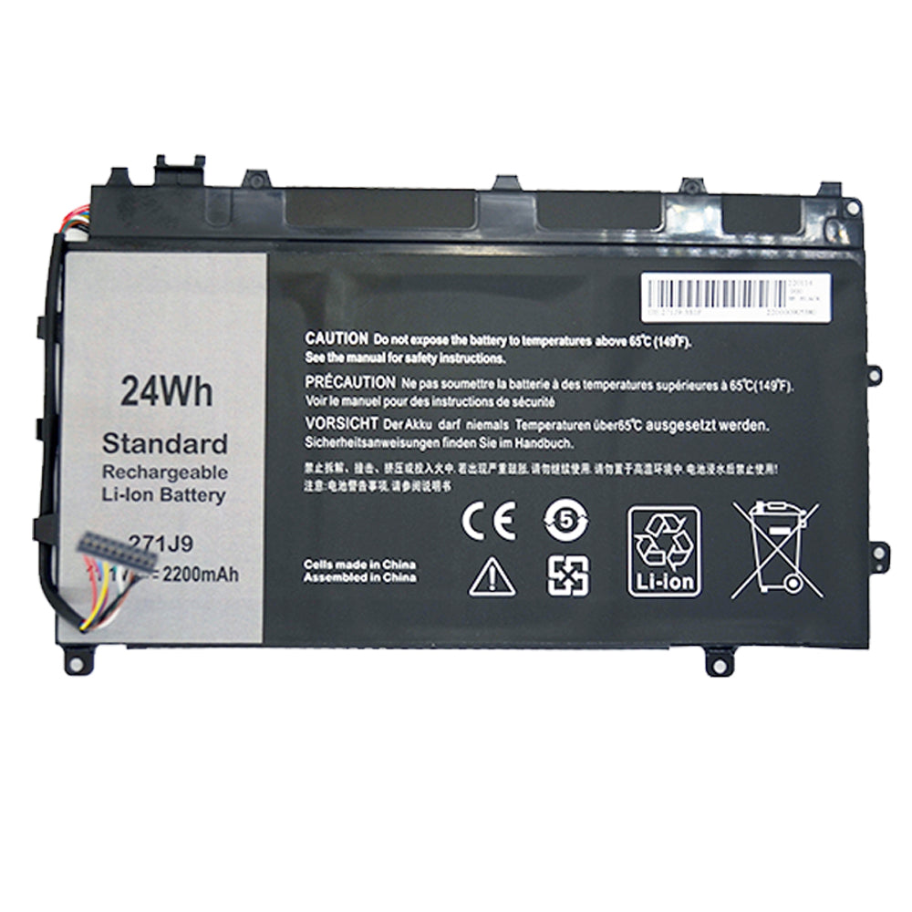 Baterie laptop Dell Latitude 7350 13 7000 Series MN791 0MN791 GWV47 271J9, 3 celule, 3000mAh, 11.4V, Li-Ion