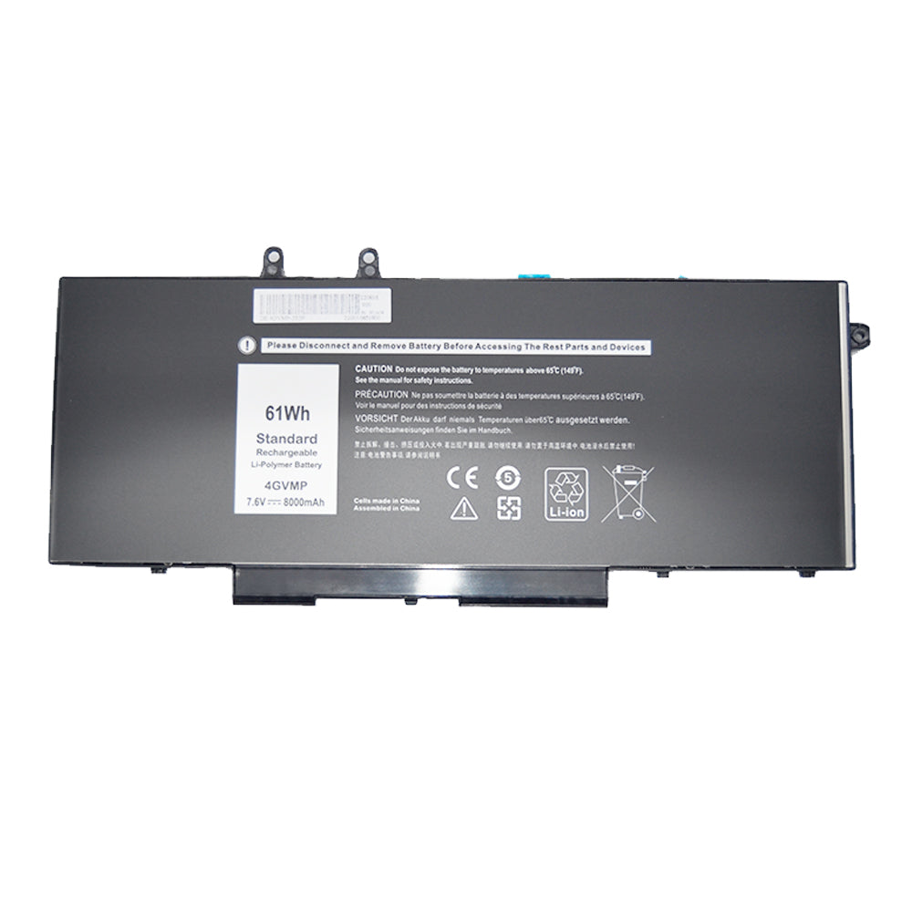 Baterie laptop Dell Latitude 5400 5410 5500 5510 Precision 3540 3550 Inspiron 7590 7591 7791 2-in-1 X77XY 1V1XF R8D7N RF7WM 9JRYT C5GV2 4GVMP, 4 celule, 8000mAh, 7.6V, Li-Polymer