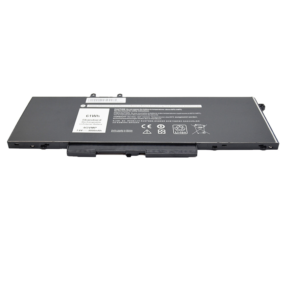 Baterie laptop Dell Latitude 5400 5410 5500 5510 Precision 3540 3550 Inspiron 7590 7591 7791 2-in-1 X77XY 1V1XF R8D7N RF7WM 9JRYT C5GV2 4GVMP, 4 celule, 8000mAh, 7.6V, Li-Polymer