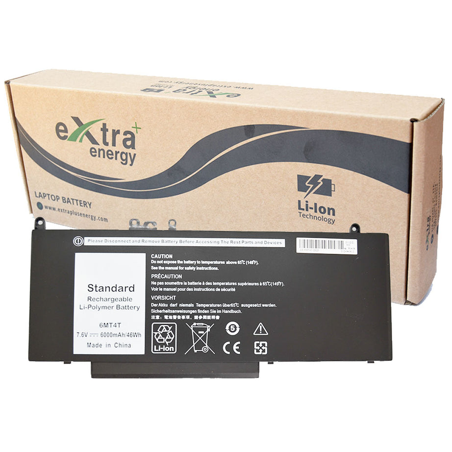 Baterie laptop Dell Latitude 14 5000 E5470 E5570 E5550 Precision 3510, 4 celule, 6000mAh, 7.6V, Li-Polymer