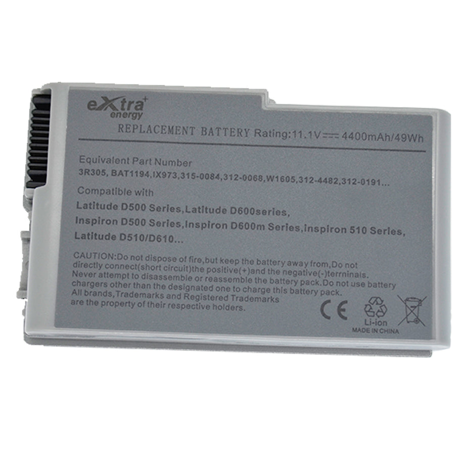 Baterie laptop Dell Latitude D500 D510 D520 D600 D610 M20, 6 celule, 4400mAh, 11.1V, Li-Ion