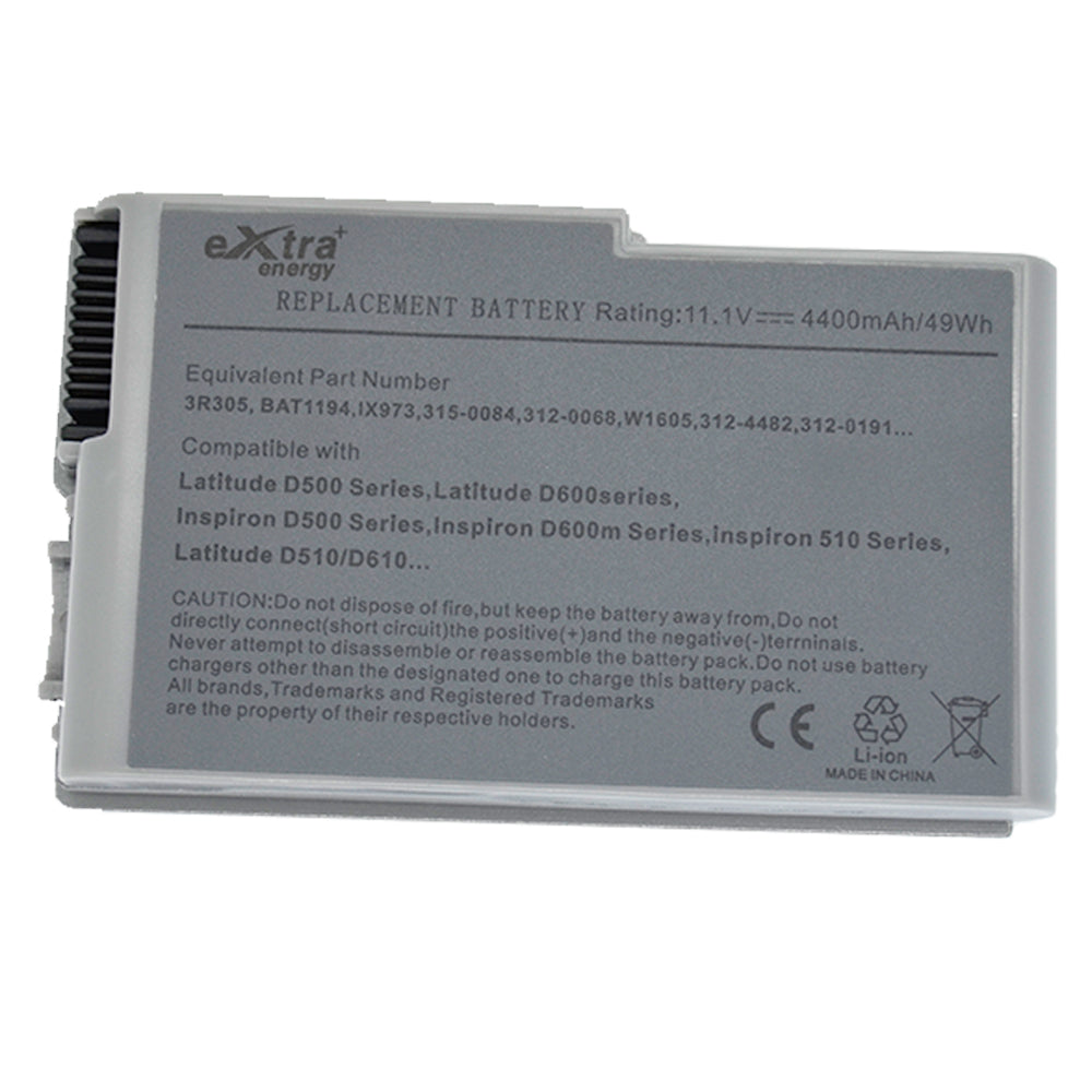Baterie laptop Dell Latitude D500 D510 D520 D600 D610 M20, 6 celule, 4400mAh, 11.1V, Li-Ion