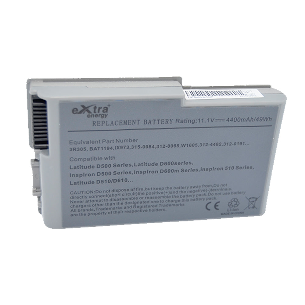 Baterie laptop Dell Latitude D500 D510 D520 D600 D610 M20, 6 celule, 4400mAh, 11.1V, Li-Ion