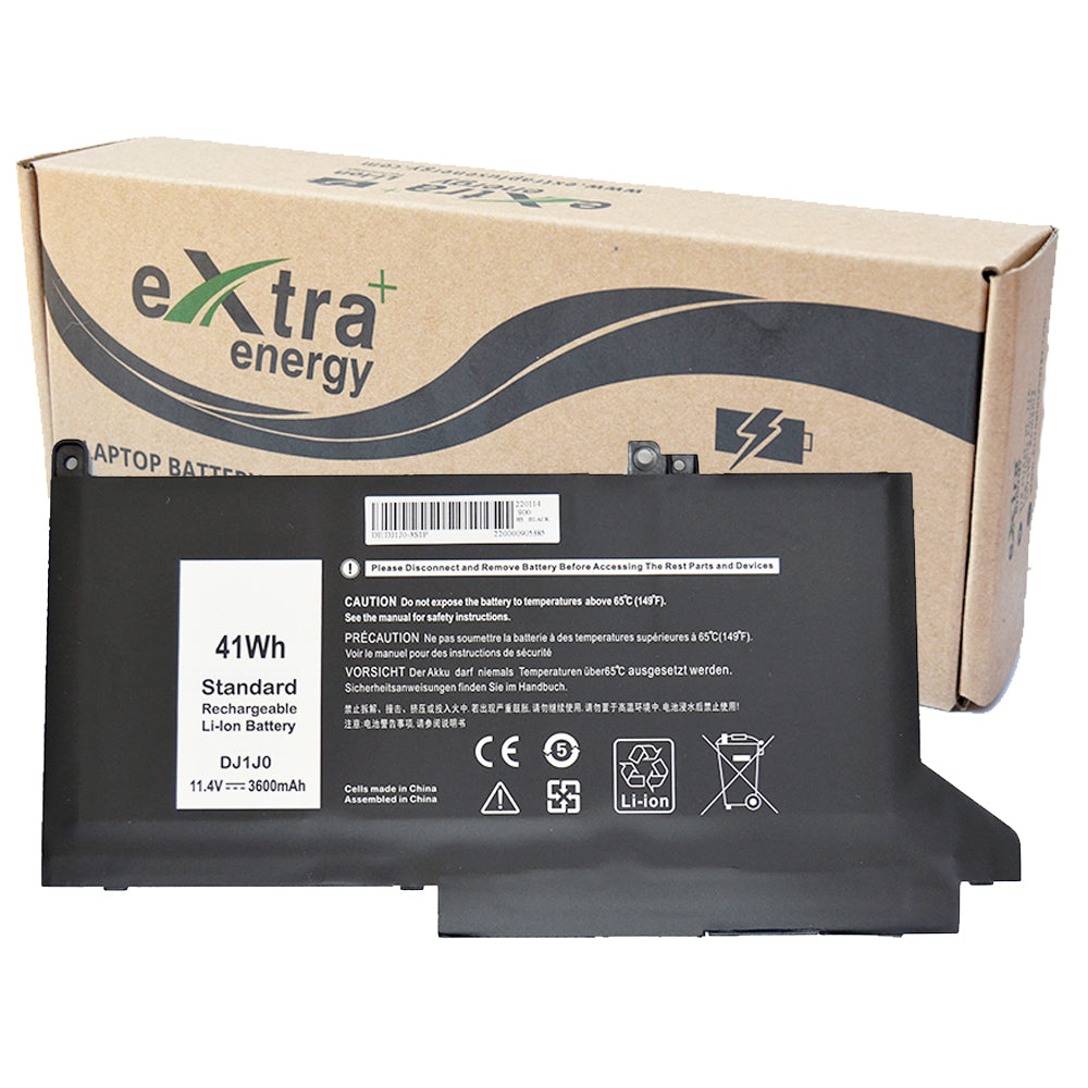 Baterie laptop Dell Latitude 12 7280 7290 E7280 E7290 13 7380 7390 E7380 E7390 14 7480 7490 E7480 E7490 DJ1J0, 3 celule, 3600mAh, 11.4V, Li-Ion