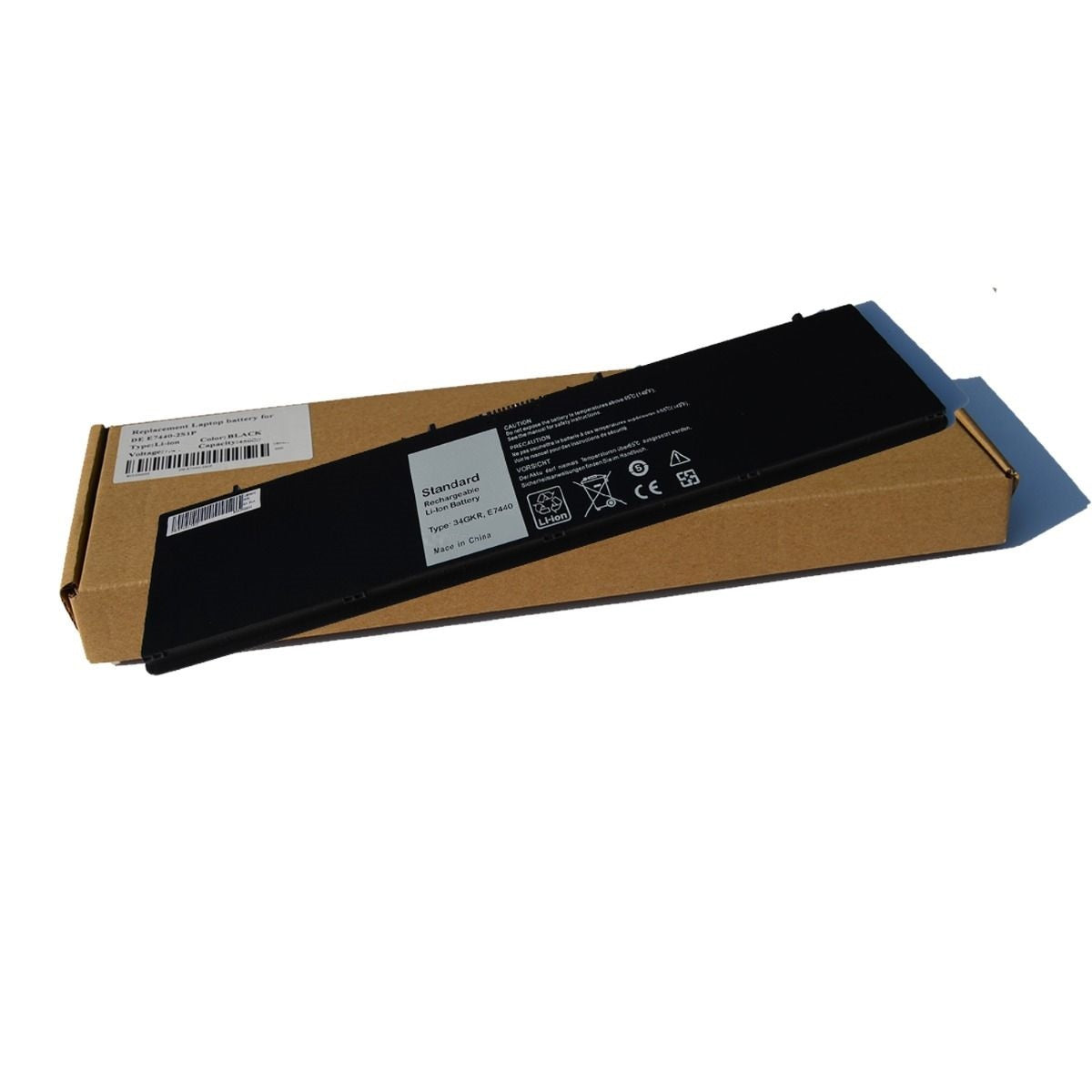 Baterie laptop Dell Latitude E7440 E7450 34GKR F38HT, 3 celule, 3400mAh, 11.1V, Li-Polymer