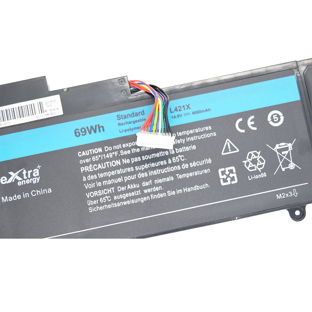 Baterie laptop Dell XPS 14-L421X 14Z-L421X C1JKH 4RXFK, 4 celule, 4600mAh, 14.8V, Li-Polymer