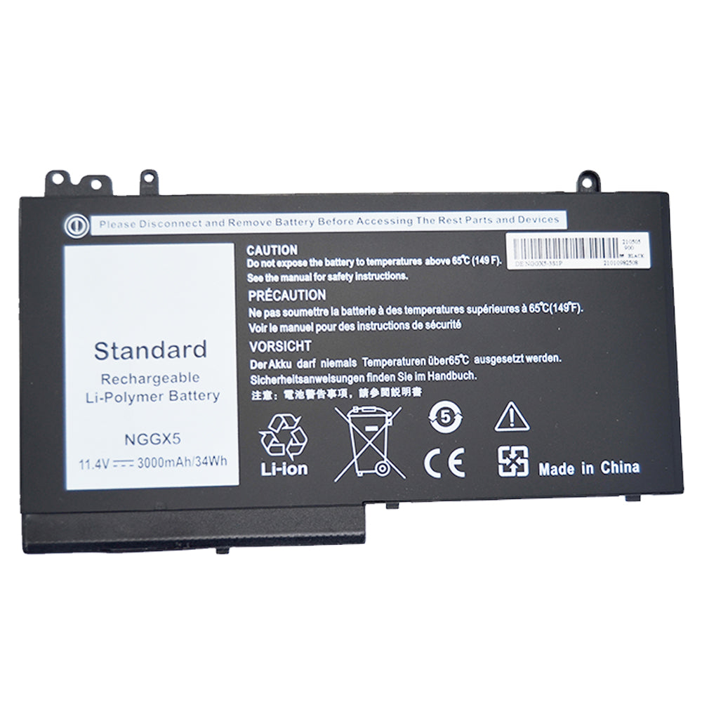 Baterie laptop Dell Latitude E5270 E5470 NGGX5 RDRH9, 3 celule, 2900mAh, 11.4V, Li-Polymer