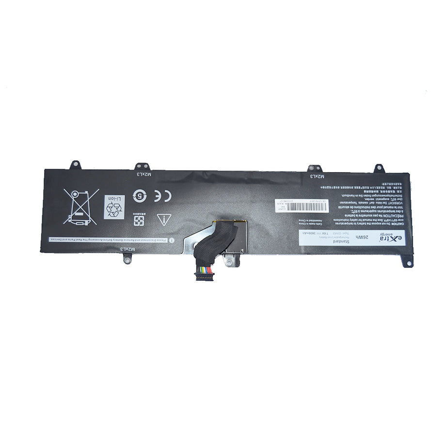 Baterie laptop Dell Inspiron 11 3162 3164 3168 3169 3179 3180 3185 0JV6J, 3 celule, 3400mAh, 7.6V, Li-Polymer