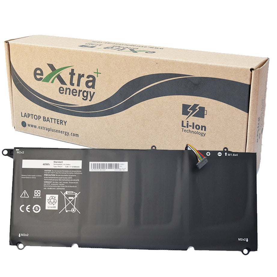 Baterie laptop pentru Dell XPS 13 9360 P54G002 13-9360-D1605G 13-9360-D1605T 13-9360-D1609 13-9360-D1609G 13-9360-D1705G PW23Y TP1GT, 4 celule, 6100mAh, 7.6V, Li-Polymer