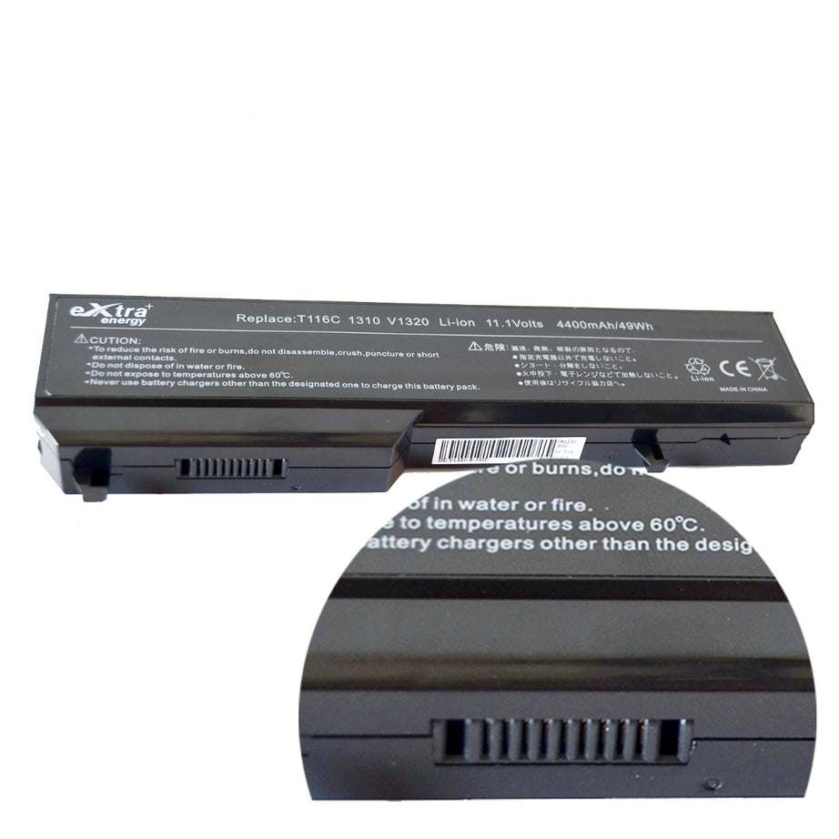 Baterie laptop Dell Vostro 1310 1320 1510 1511 1520 2510, 6 celule, 4400mAh, 11.1V, Li-Ion