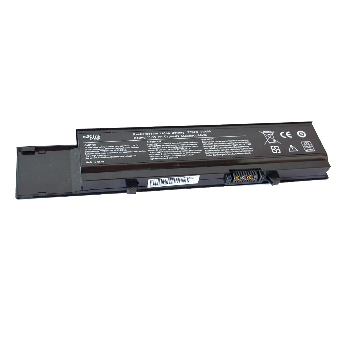 Baterie laptop Dell Vostro 3400 3500 3700 04D3C, 6 celule, 4400mAh, 11.1V, Li-Ion