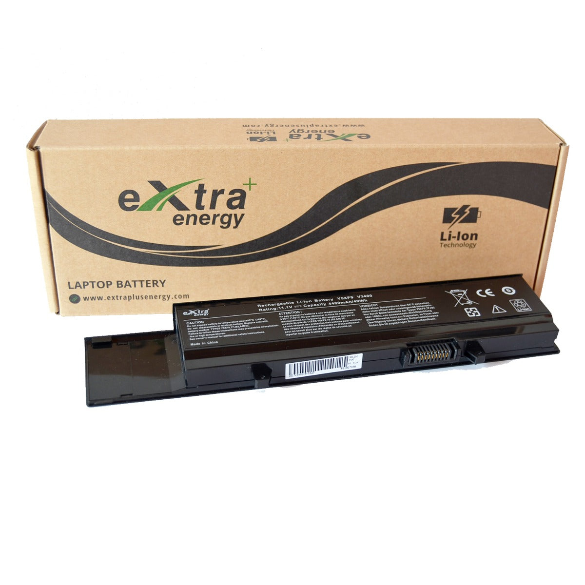 Baterie laptop Dell Vostro 3400 3500 3700 04D3C, 6 celule, 4400mAh, 11.1V, Li-Ion