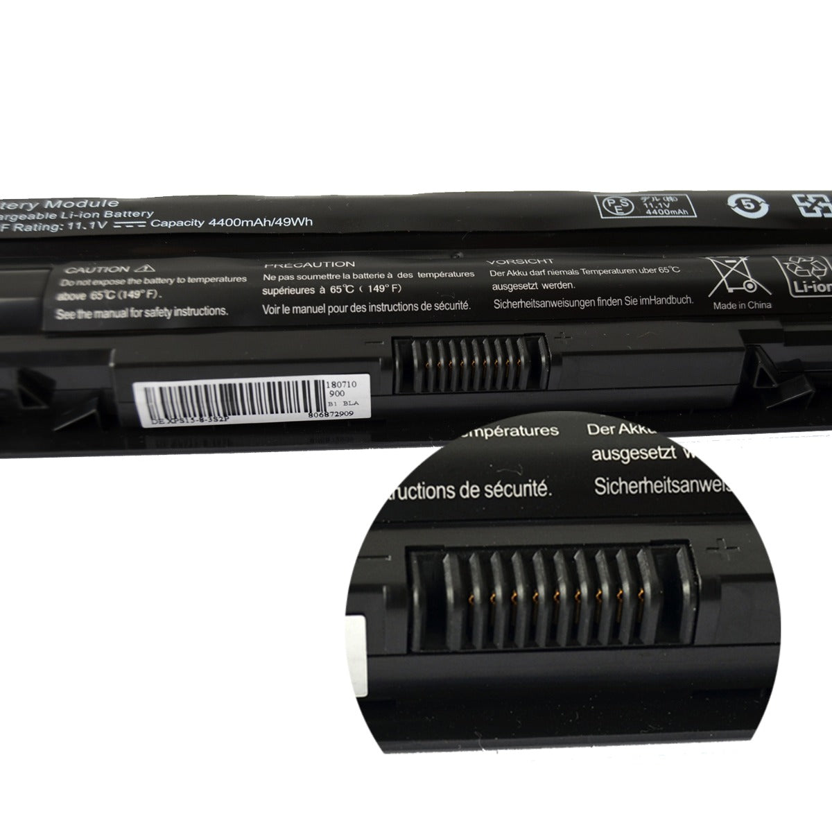 Baterie laptop Dell XPS 14 14D 15 15D 17 17D, 6 celule, 4400mAh, 11.1V, Li-Ion