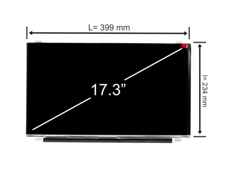 Display laptop 17.3 inch subtire 1600x900 NT173WDM-N21 30pin