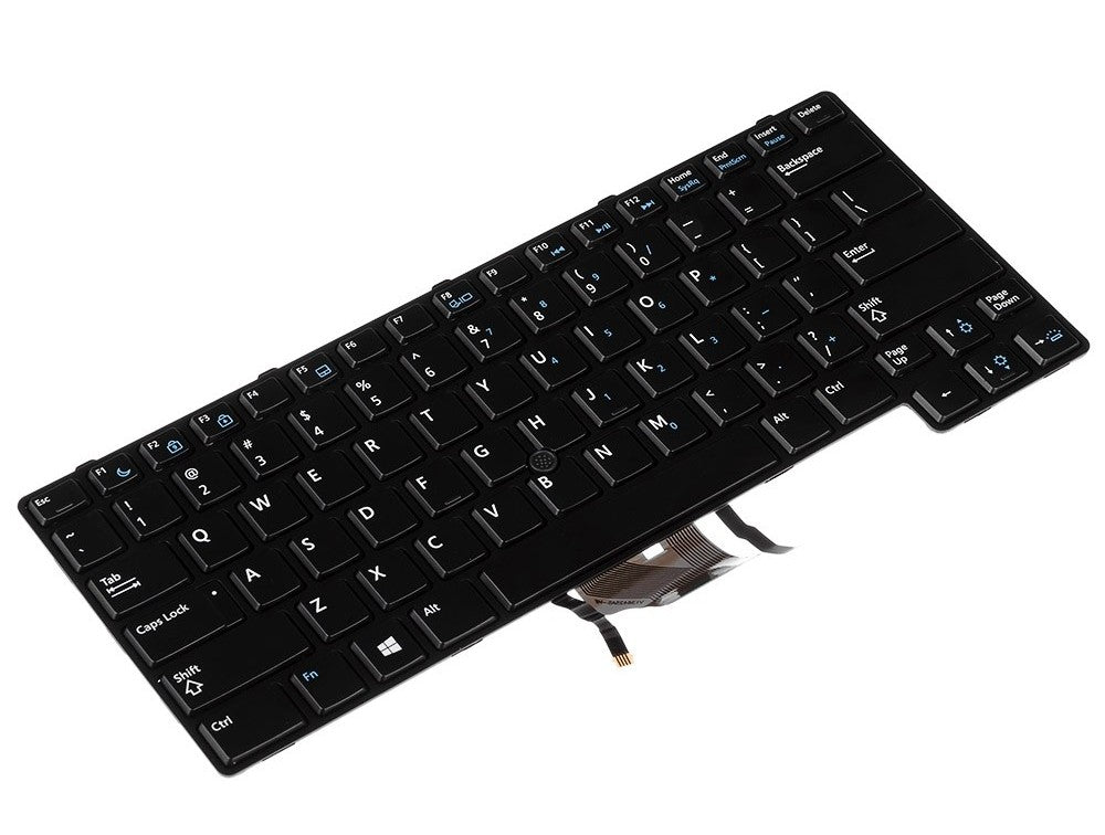 Tastatura laptop pentru Dell LATITUDE 6430U iluminata, US International, iluminată, fără NumPad